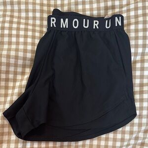 Under Armour Black Athletic Shorts